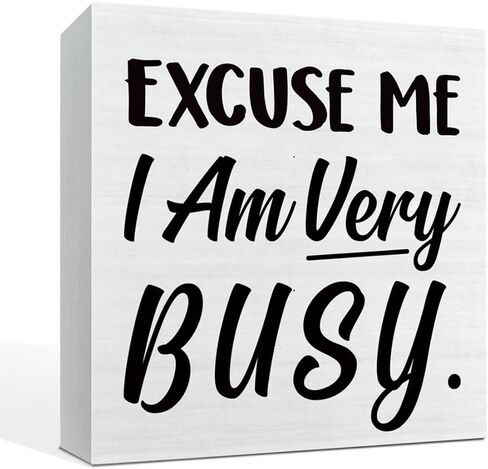 Inspirational Decor, Box Sign Tabletop Decor 5x5inch, Rustic Wood Sign, Home Office Decor, Positive Thinking Decor Art, Encouragement Gift for Teens Friends Family, Keeping On Being You Sign in Kuwait