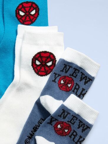 جوارب Old Navy Old Navy x Marvel Spider-Man للجنسين مكونة من 3 قطع للأطفال الصغار والرضع - Spider-Man in Saudi Arabia