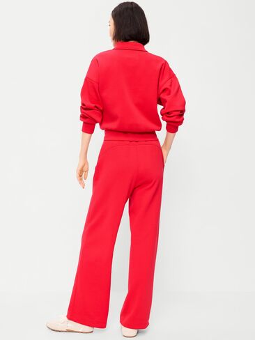 بنطال رياضي واسع الأرجل من الصوف الديناميكي متوسط ​​الارتفاع من Old Navy - أماريليس in Saudi Arabia