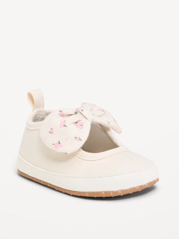 حذاء رياضي Old Navy Knit Bow للأطفال - Creme De La Creme in Saudi Arabia