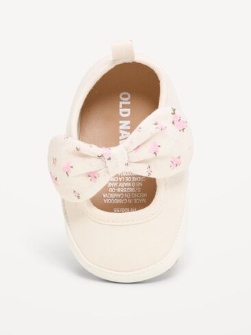 حذاء رياضي Old Navy Knit Bow للأطفال - Creme De La Creme in Saudi Arabia