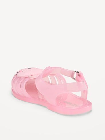 Old Navy Jelly Fisherman Sandals for Baby - Pink Bunny in Saudi Arabia