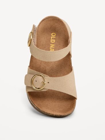 صندل Old Navy بحزام بإبزيم للأطفال - CLASSIC CAMEL in Saudi Arabia