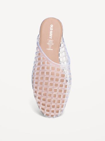 حذاء أولد نيفي جيلي مفتوح للنساء - شفاف in Kuwait