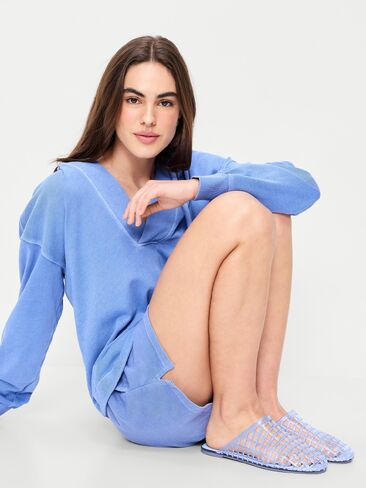 حذاء أولد نيفي جيلي مفتوح للنساء - أزرق فاتح in Kuwait