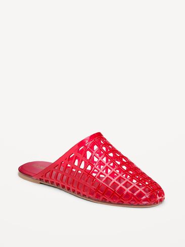 Old Navy Jelly Mules for Women - Red in Saudi Arabia