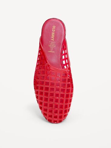 Old Navy Jelly Mules for Women - Red in Saudi Arabia