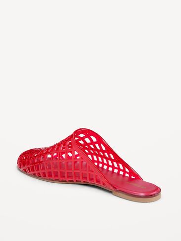 Old Navy Jelly Mules for Women - Red in Saudi Arabia