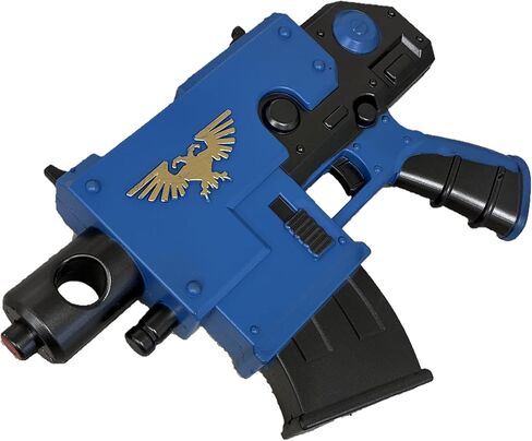 دعامة نسخة طبق الأصل من WarH40K Space Warrior Bolter، رغوة البولي يوريثان، مقاس كبير 1:1، للأزياء التنكرية، مجموعة الهالوين للأعمار من 15 عامًا فما فوق in Kuwait