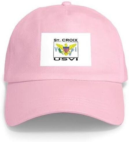 قبعة CafePress St. Croix، قبعة بيسبول قابلة للتعديل بعلم USVI in Kuwait
