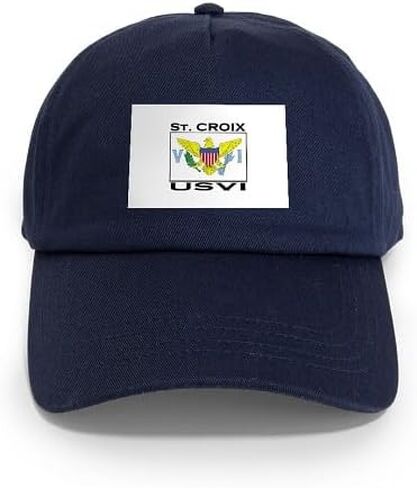 CafePress St. Croix, USVI Flag Cap Adjustable Baseball Cap in Saudi Arabia
