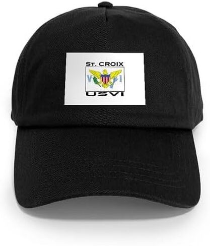CafePress St. Croix, USVI Flag Cap Adjustable Baseball Cap in Saudi Arabia