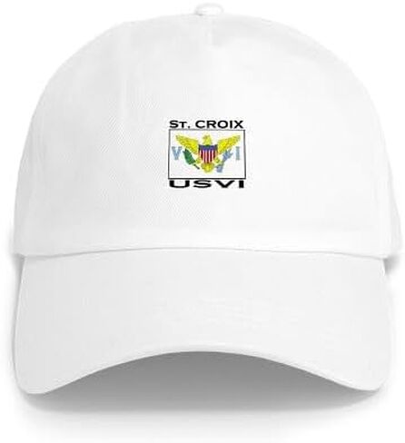 CafePress St. Croix, USVI Flag Cap Adjustable Baseball Cap in Saudi Arabia