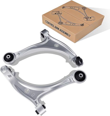 Left & Right Front Lower Control Arms Assembly with Ball Joint Compatible with Honda Odyssey 2005-2010, Replaces 51350-SHJ-A01 51360-SHJ-A01 in Saudi Arabia