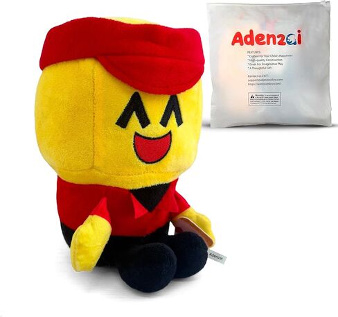 Forsaken Black Plush Toy – Soft Black Character Plush Stuffed Animal, Cute Forsaken Game Collectible Plushie Gift for Kids and Gamers in Kuwait