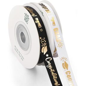 Valentine Ribbon 3/8 Inch Heart Satin Ribbons for Valentine's Day Gift Wrapping Crafts Floral Bouquet Decorations(2 Rolls × 10 Yards Total 20 Yards) in Saudi Arabia