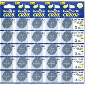 بطارية ليثيوم CR2032 عملة معدنية 3 فولت، 10 بطاريات 2032، آمنة للأطفال وأطول عمرًا لعلامة AirTag، مفتاح التحكم عن بعد للسيارة in Kuwait