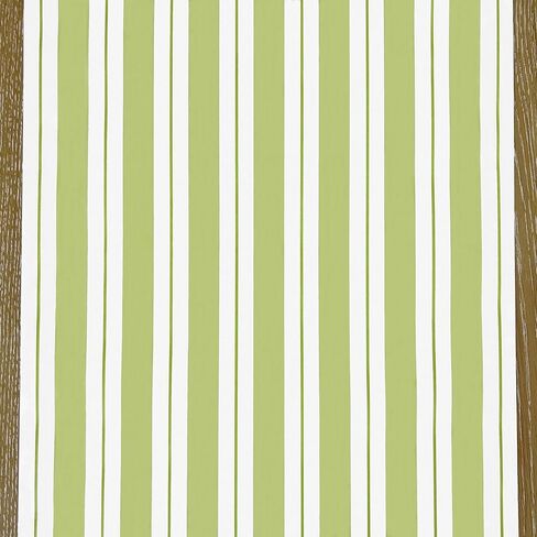 مفرش طاولة مخطط باللون الأخضر للاستعمال مرة واحدة من هيستر آند كوك - لفافة مفرش طاولة ورقية للحفلات أو حفلات الزفاف - صناعة أمريكية in Kuwait