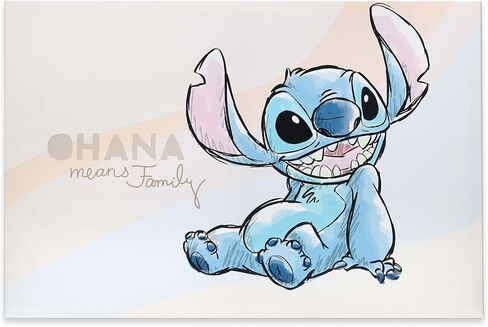 شركة Open Road Brands Disney Pixar Toy Story Line Up Gallery مغلفة بديكور جداري من القماش - لوحة قصة لعبة كبيرة تتميز بسلينكي وخشبي وريكس وباز in Kuwait