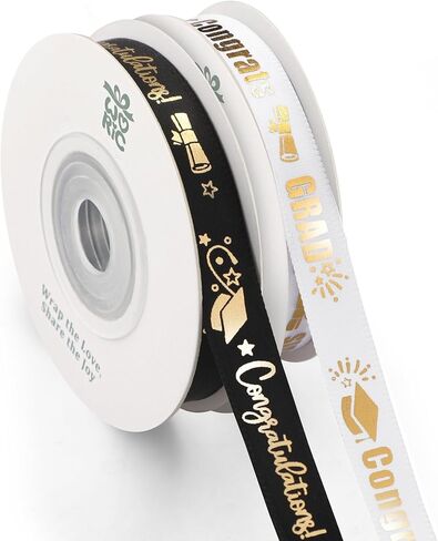 Valentine Ribbon 3/8 Inch Heart Satin Ribbons for Valentine's Day Gift Wrapping Crafts Floral Bouquet Decorations(2 Rolls × 10 Yards Total 20 Yards) in Saudi Arabia