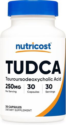 Nutricost Tudca 250mg ، 30 كبسولة (2 زجاجة) in Saudi Arabia