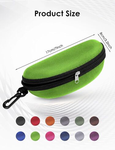 Sunglasses Pouch and Durable Waterproof Eyewear Case, with Sturdy Zipper for All in Saudi Arabia