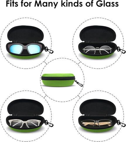 Sunglasses Pouch and Durable Waterproof Eyewear Case, with Sturdy Zipper for All in Saudi Arabia