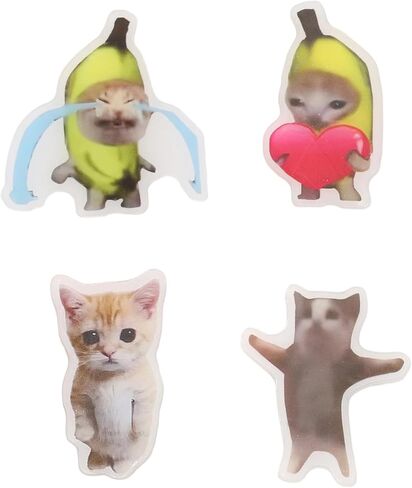 Pins for Backpacks Funny Alien Meme Cat Y2k Aesthetic Cute Hilarious Lapel Pins Broochs Clip Badges for Backpacks 5PCS in Saudi Arabia
