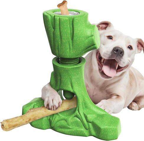 حامل عصا الفتوة المتين 3 في 1 من KADTC ولعبة مضغ للكلاب غير قابلة للتدمير وألعاب قوية قابلة للحشو - القضاء على الملل طويل الأمد، علامة تجارية وتصميم أمريكي in Kuwait