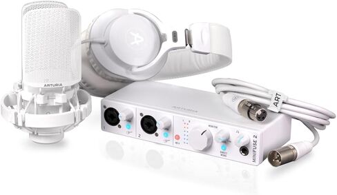 حزمة التسجيل Arturia MiniFuse 2 - باللون الأسود in Kuwait