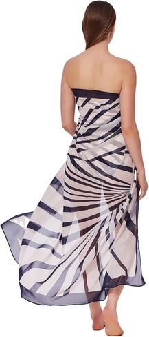 Gottex Desert Queen Pareo Cover-Up Versatile Wrap Styling - Perfect as a Sarong, Skirt, or Shoulder Cover, One Size in Saudi Arabia