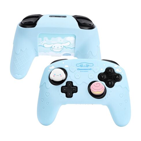 Controller Skin for Switch Pro Controller,Soft Silicone Controller Cover Case,Anti-Slip Controller Grip Protector for Nintendo Switch Pro Controller with 2 Thumb Grip Caps and 2 Stickers in Saudi Arabia