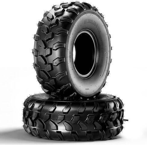 إطارات TRIBLE SIX مقاس 26x8-12 ATV UTV، 6 إطارات PR لجميع التضاريس مقاس 26x8x12 لمسار الطين الرملي، مداس اتجاهي، بدون أنابيب (عبوة من قطعتين) in Kuwait