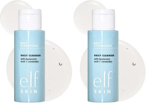 e.l.f. SKIN Holy Hydration! Daily Cleanser, Face Cleanser For Washing Away Excess Oil, Impurities & Makeup, Made With Hyaluronic Acid, Vegan & Cruelty-Free in Kuwait