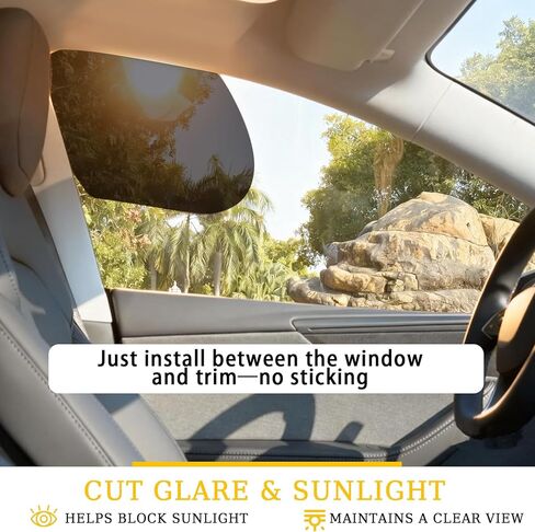 النافذة الجانبية Sunshade لنموذج Tesla Y 2020-2025 ، ظل أشعة الشمس من نافذة السيارة الأمامية مع شبكة 2pcs ، لا تتداخل مع أشعة الأشعة فوق البنفسجية ، مع النافذة لأعلى/لأسفل in Kuwait