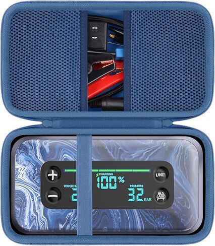 khanka Hard Travel Case Replacement for Halo Bolt 58830/57720 / Air 58830 / ACDC Max 55500 mWh Portable Emergency Power Kit, Portable Phone Laptop Charger, Case Only (Black) in Saudi Arabia
