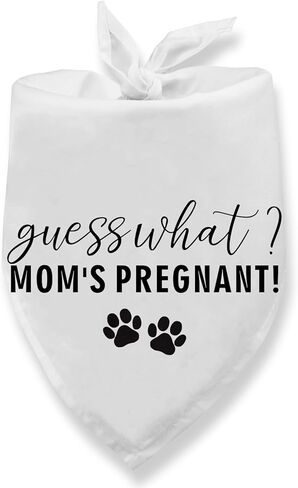 and Then There were Five Dog Bandana Pregnancy Announcement Baby Announcement Dog Bandana for Dogs Pregnancy Announcement Gender Reveal Pet Scarf for Small Medium Cats Dogs in Saudi Arabia