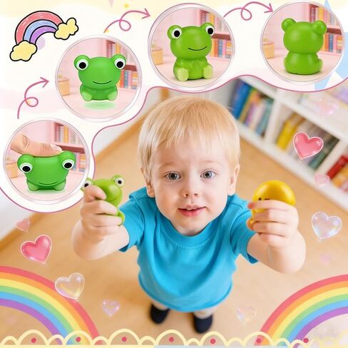 28 Pack Valentines Day Gifts for Kids Classroom Mochi Squishies Fidget Toys Filled Heart & Valentines Day Cards for Kids School, Valentines for Class Exchange Gifts School Party Favors for Boys Girls in Saudi Arabia
