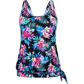 Arolina Tankini Tops for Women Modest Swim Tops Only Bathing Suit with Side Straps No Bottom (S-22W) in Saudi Arabia