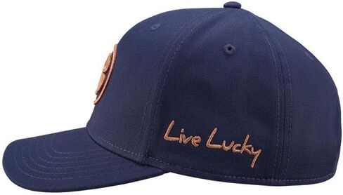 Black Clover, Unisex, Inner Luck 6 Adjustable Hat, Navy Hat/Camel Clover, One Size in Saudi Arabia