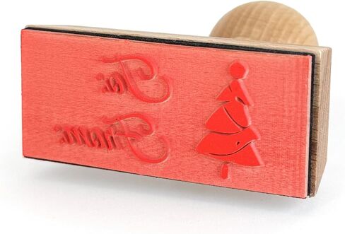 Colop Decorative Novelty Craft Stamp – Rubber Ink Stamp for Scrapbooking, Planners, Card Making, Classroom Activities, DIY Paper Crafts, and Creative Projects (Merry Christmas) in Saudi Arabia