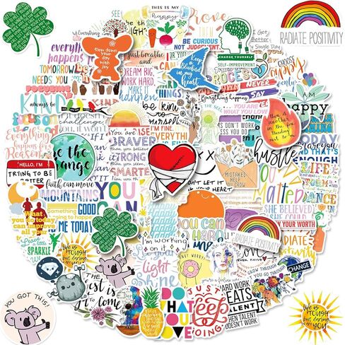 100 Pcs Six Seven Cartoon Stickers, Funny 6 7 Stickers, Waterproof Vinyl Decals for Laptop, Water Bottles, Phone, Luggage, Fun Meme Gift for Teens Adults in Kuwait