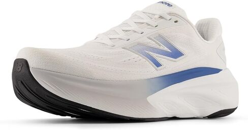 حذاء الجري Fresh Foam X More V6 للرجال من New Balance، Nb 103 أبيض/أزرق عقيق، 12.5 XW in Saudi Arabia
