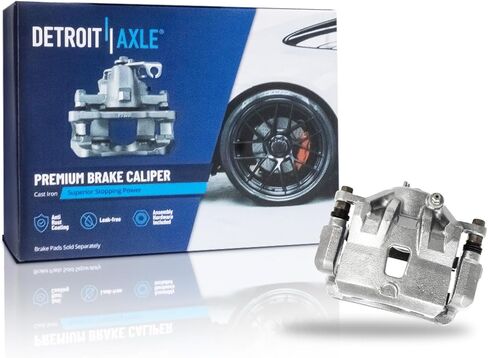 Detroit Axle - Front Right Brake Caliper w/Bracket Replacement for 2008-2013 Nissan Rogue, 2014-2015 Rogue Select, 2010-2013 Suzuki Kizashi in Saudi Arabia
