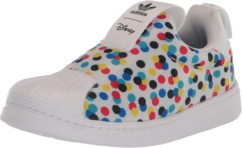 حذاء رياضي Adidas Originals Baby The Simpsons Superstar 360، أبيض/أسود/أحمر زاهي، 4 US للجنسين الرضع in Saudi Arabia