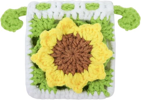 Hand-made Coin Purse Pouch, Crocheted Small Coin Purse for Women, Drawstring Mini Change Purses for Coin, Keys(Pink) in Saudi Arabia