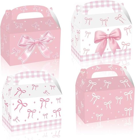 12PCS Cherry Party Favor Boxes – Shes Cherry on the Top Coquette Gift Boxes with Bow for Bridal Shower, Baby Shower, Birthday, Wedding and Cherry Theme Party Decorations in Saudi Arabia
