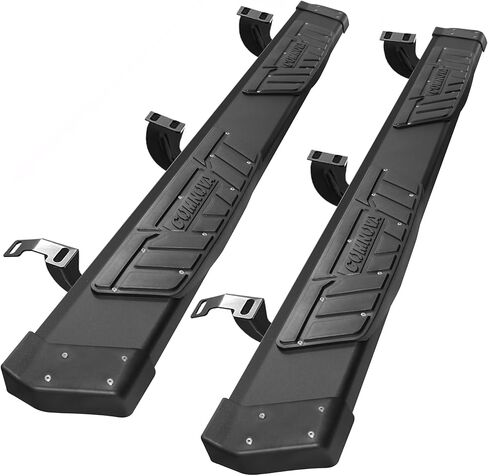 COMNOVA Aluminum Running Boards Compatible with 2015-2026 Chevy Colorado/GMC Canyon Crew Cab. 6.5 Inch Colorado Side Steps Step Bars Rock Sliders. Colorado Running Boards with 8 Brackets. in Saudi Arabia