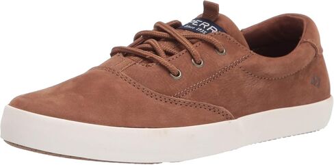 حذاء رياضي كاجوال للأولاد من Sperry Spinnaker قابل للغسل - جلد/قماش قابل للغسل في الغسالة، راحة من الإسفنج الذكي، نعل خارجي مطاطي لا يترك علامات in Kuwait
