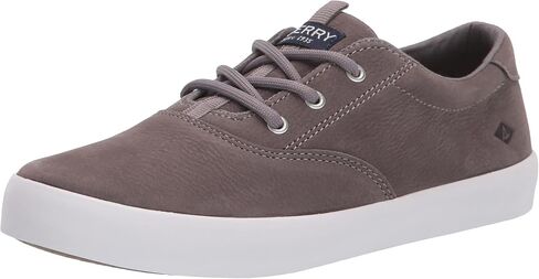 حذاء رياضي كاجوال للأولاد من Sperry Spinnaker قابل للغسل - جلد/قماش قابل للغسل في الغسالة، راحة من الإسفنج الذكي، نعل خارجي مطاطي لا يترك علامات in Kuwait